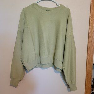 AE Oversize Textured Sweatshirt
